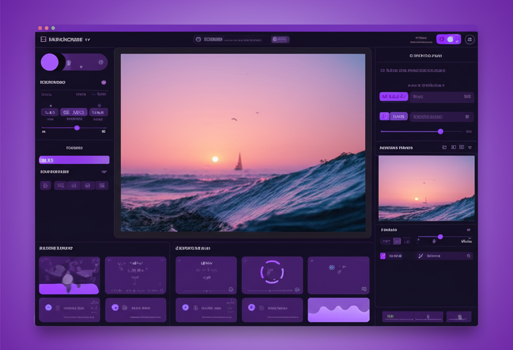 AI Visual Editor Dashboard
